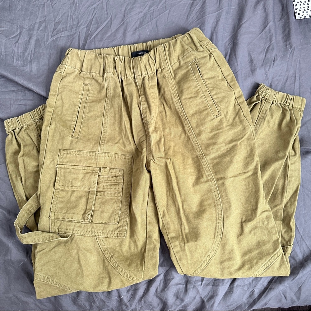 Olive Green Joggers